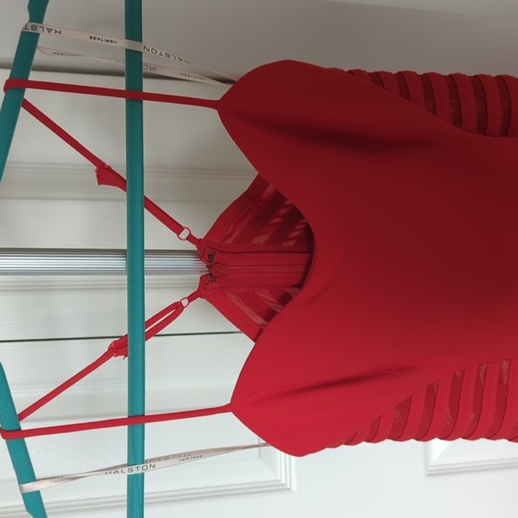 Halston heritage red dress - Picture 6 of 8